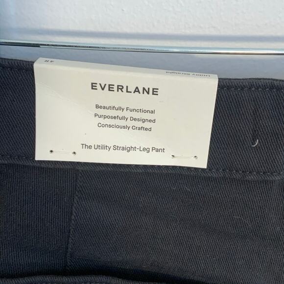EVERLANE THE UTILITY STRAIGHT-LEG PANT NWT - Picture 4 of 12